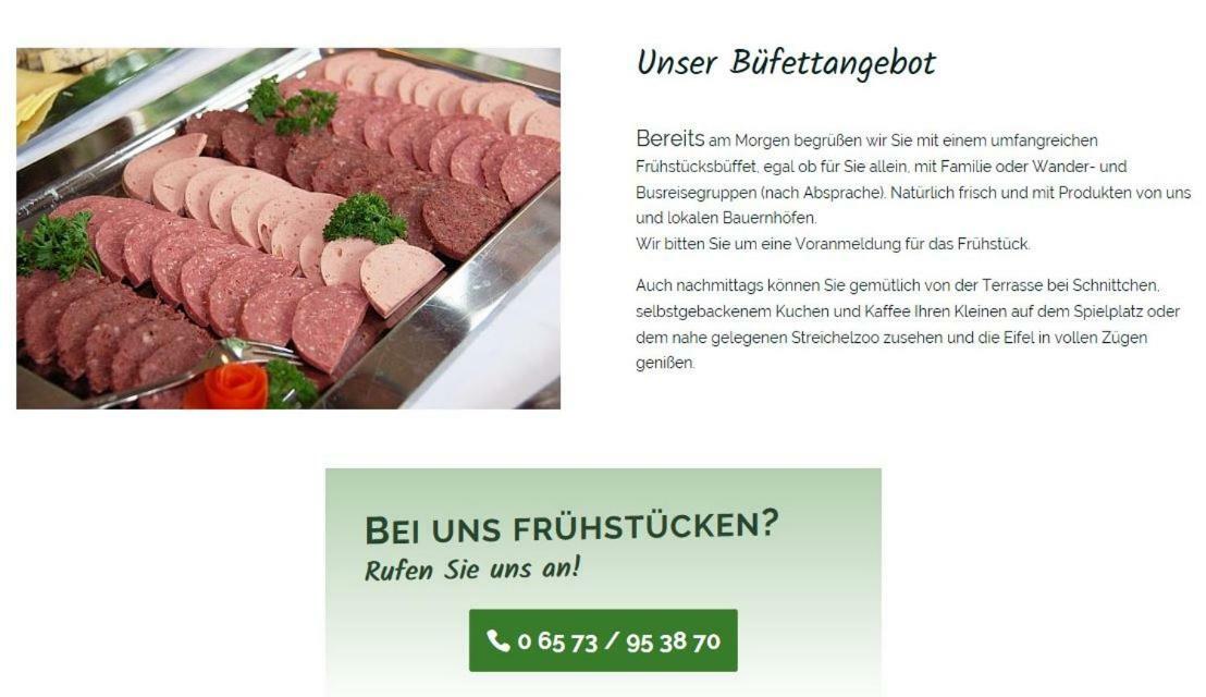 Eifelyeti Ferienwohnung Ellscheid エクステリア 写真
